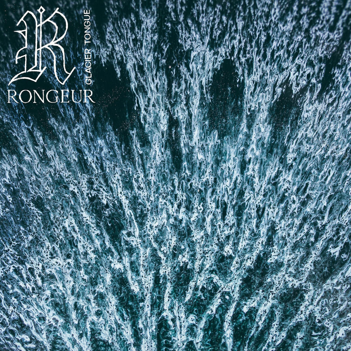 Rongeur – Glacier Tongue (AQUA MARINE VINYL / GATEFOLD WITH UV VARNISH COVER) vinyl record cover