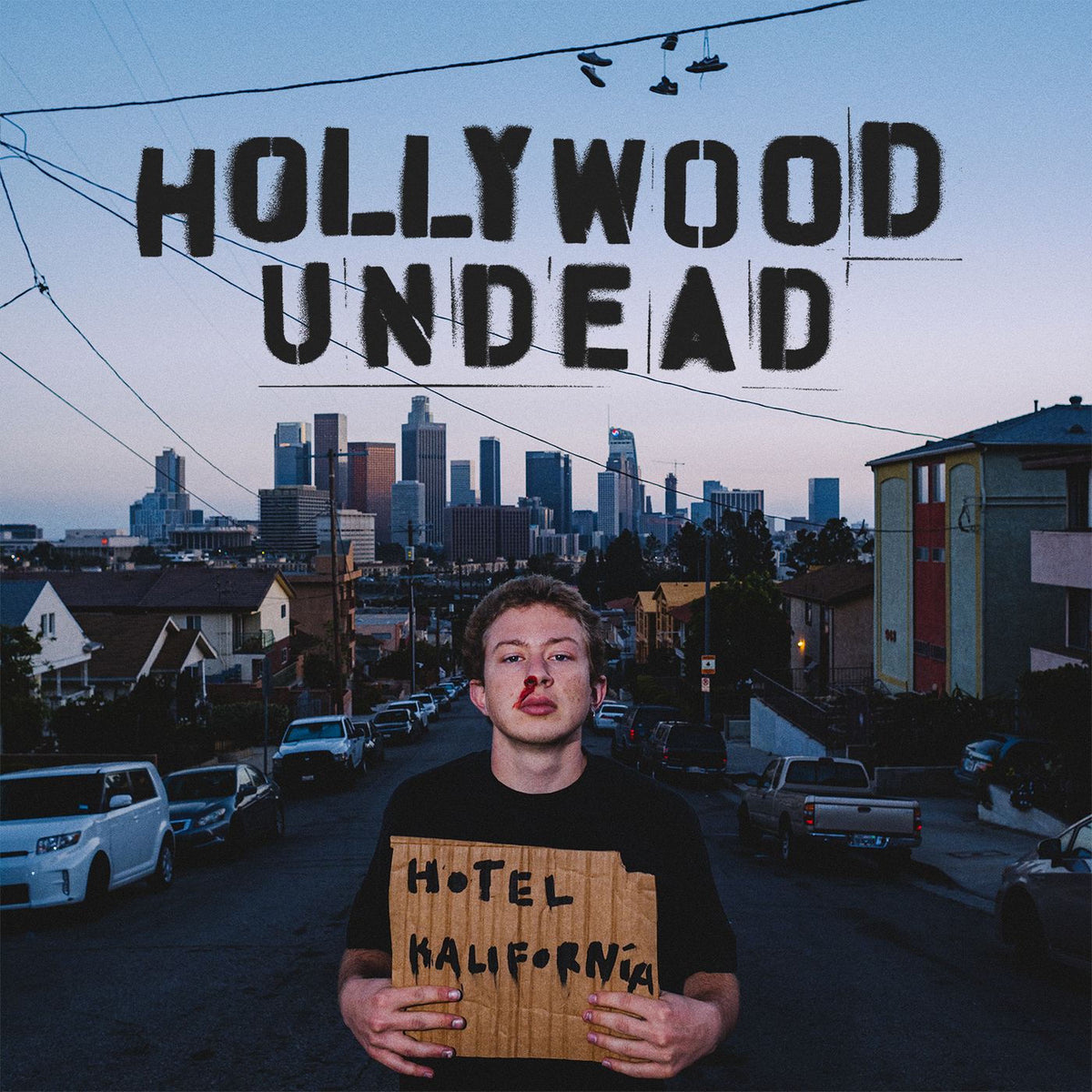 Hollywood Undead – Hotel Kalifornia vinyl cover