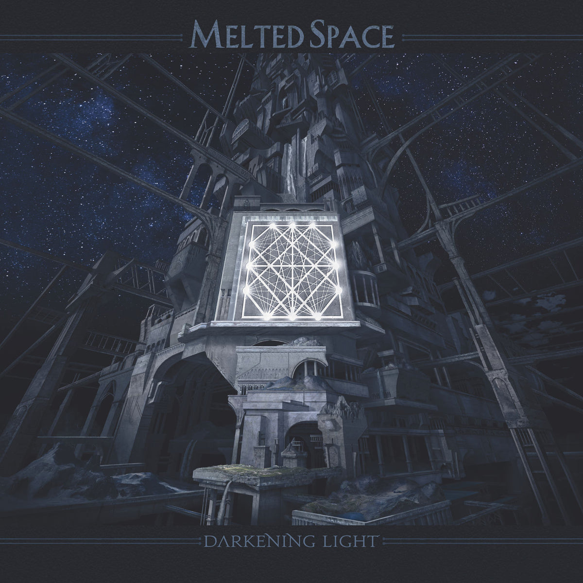 Melted Space – Darkening Light-Gatefold- vinyl record cover