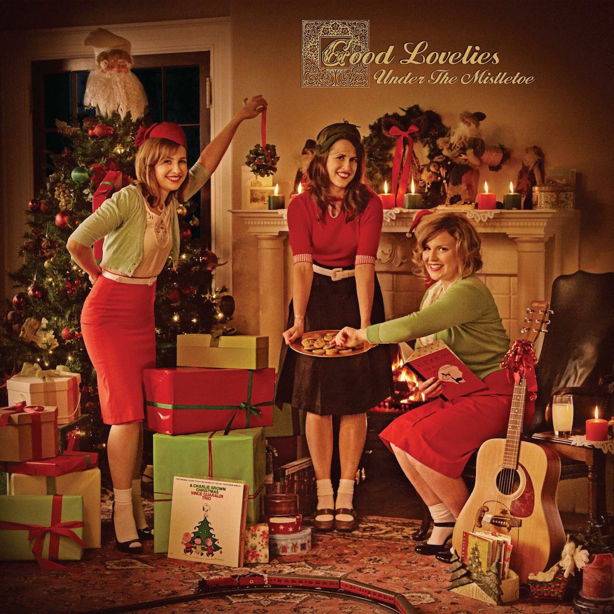 Good Lovelies – Under The Mistletoe vinyl record cover