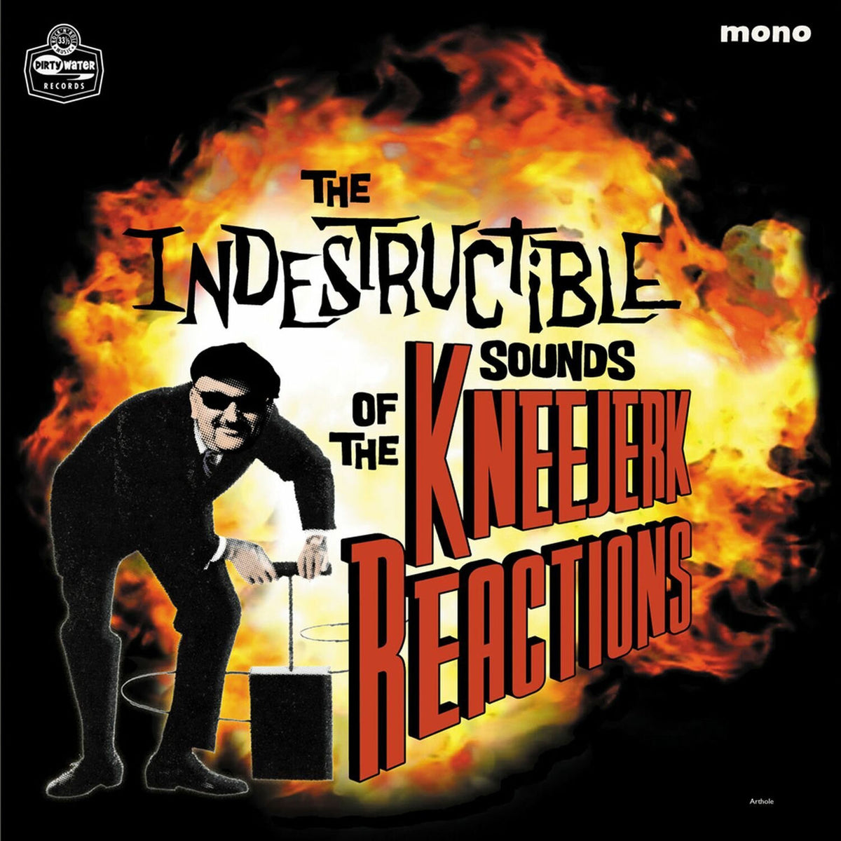 The Kneejerk Reactions – The Indestructible Sounds Of... vinyl cover