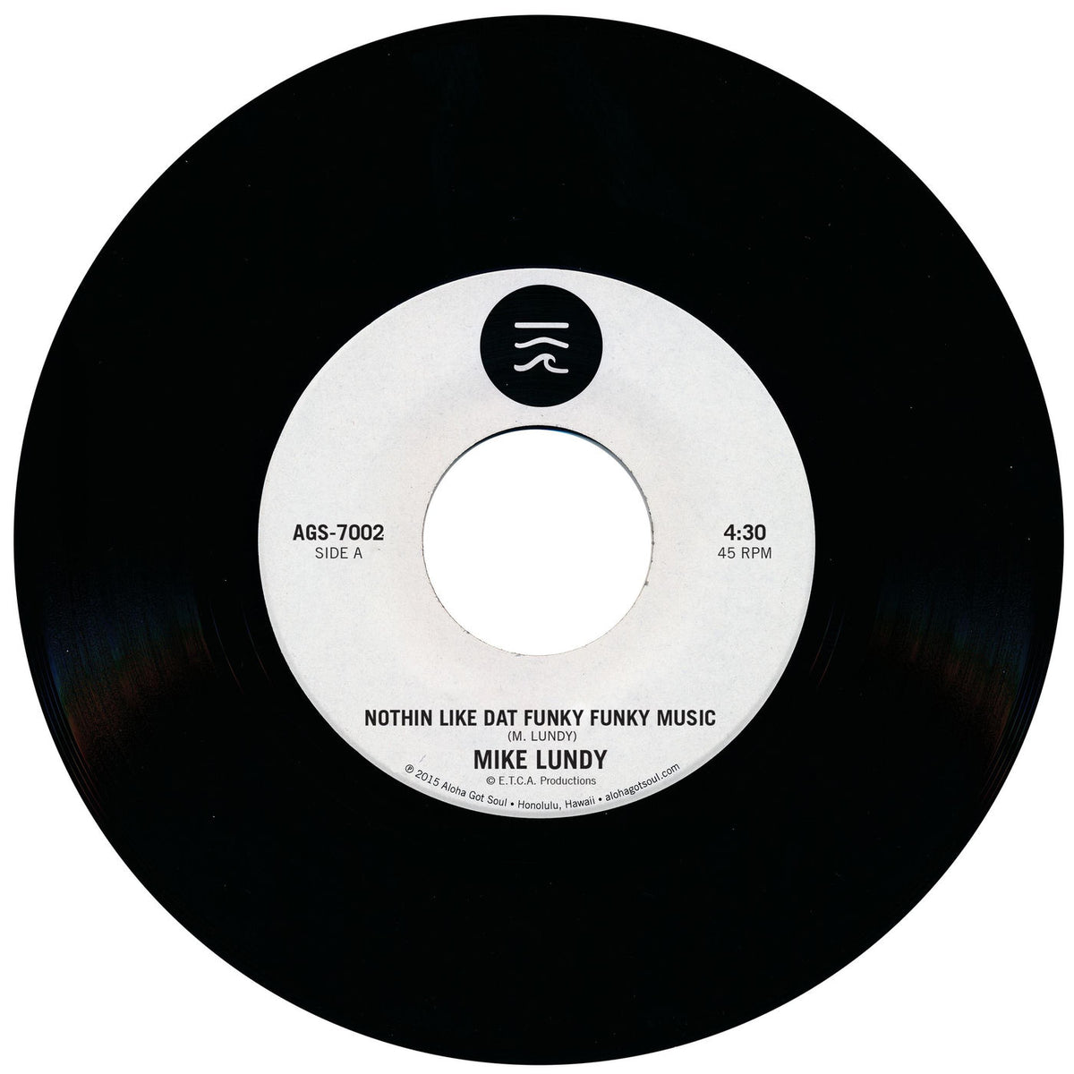 Mike Lundy – Nothin Like Dat Funky Funky Music b/w Round And Around vinyl cover