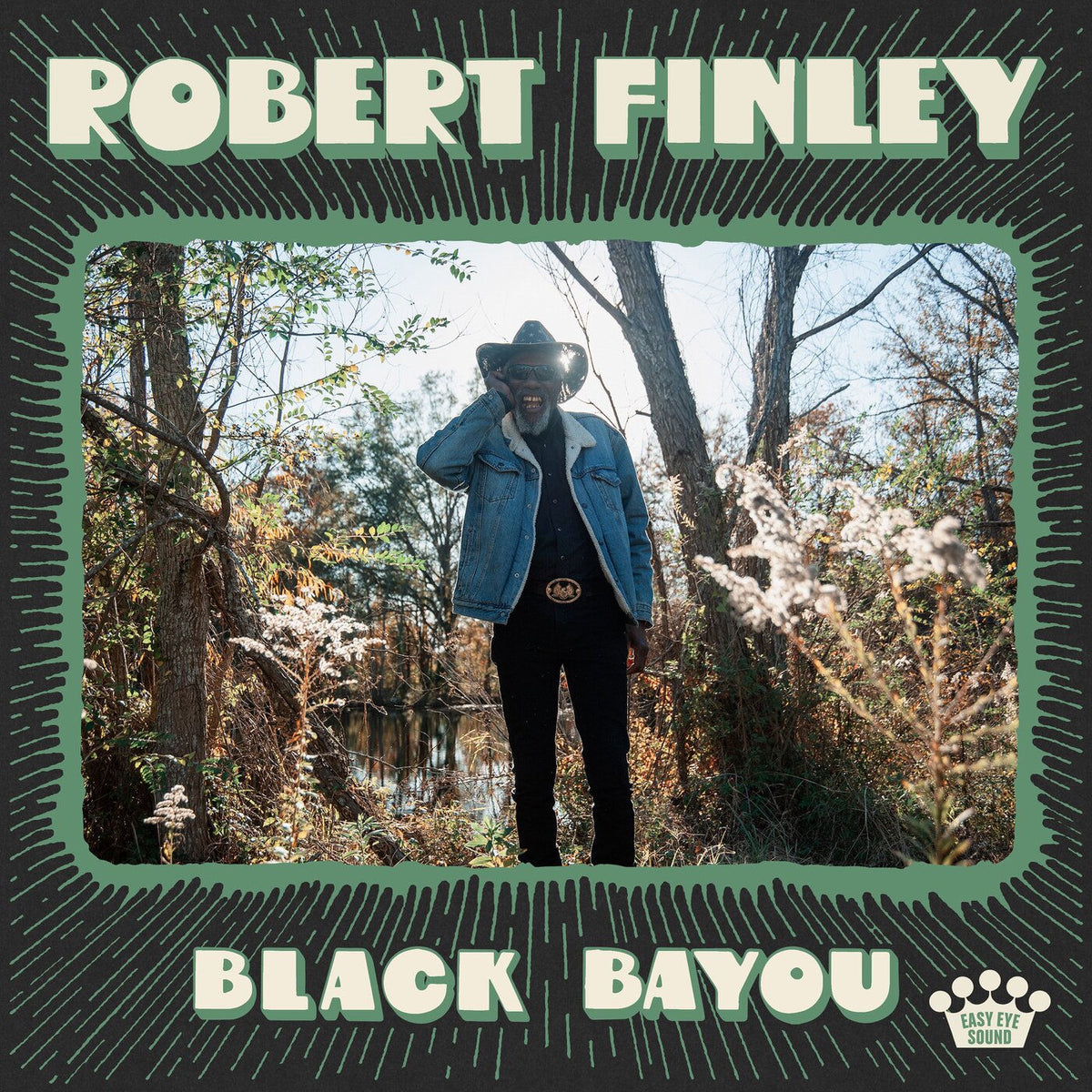 Robert Finley – Black Bayou vinyl record cover
