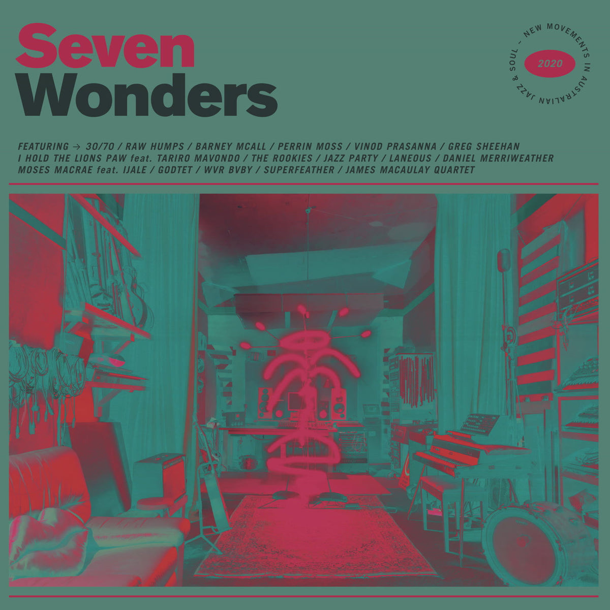 Various Artists – Seven Wonders vinyl record cover
