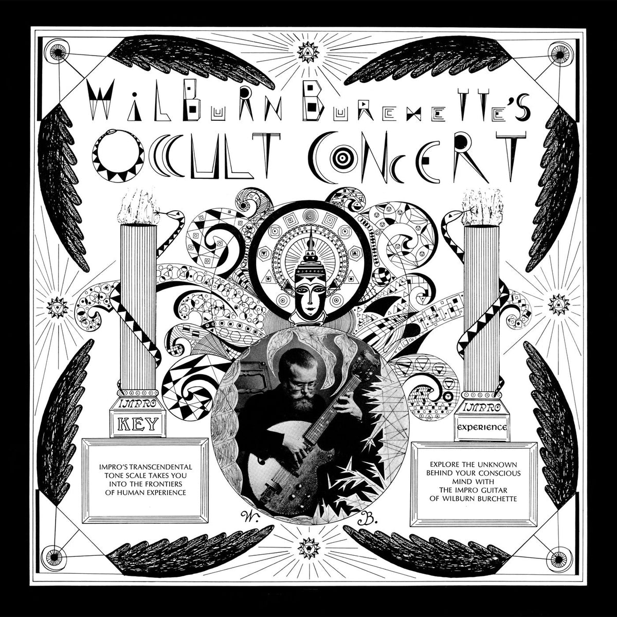 Master Wilburn Burchette – Occult Concert vinyl record cover
