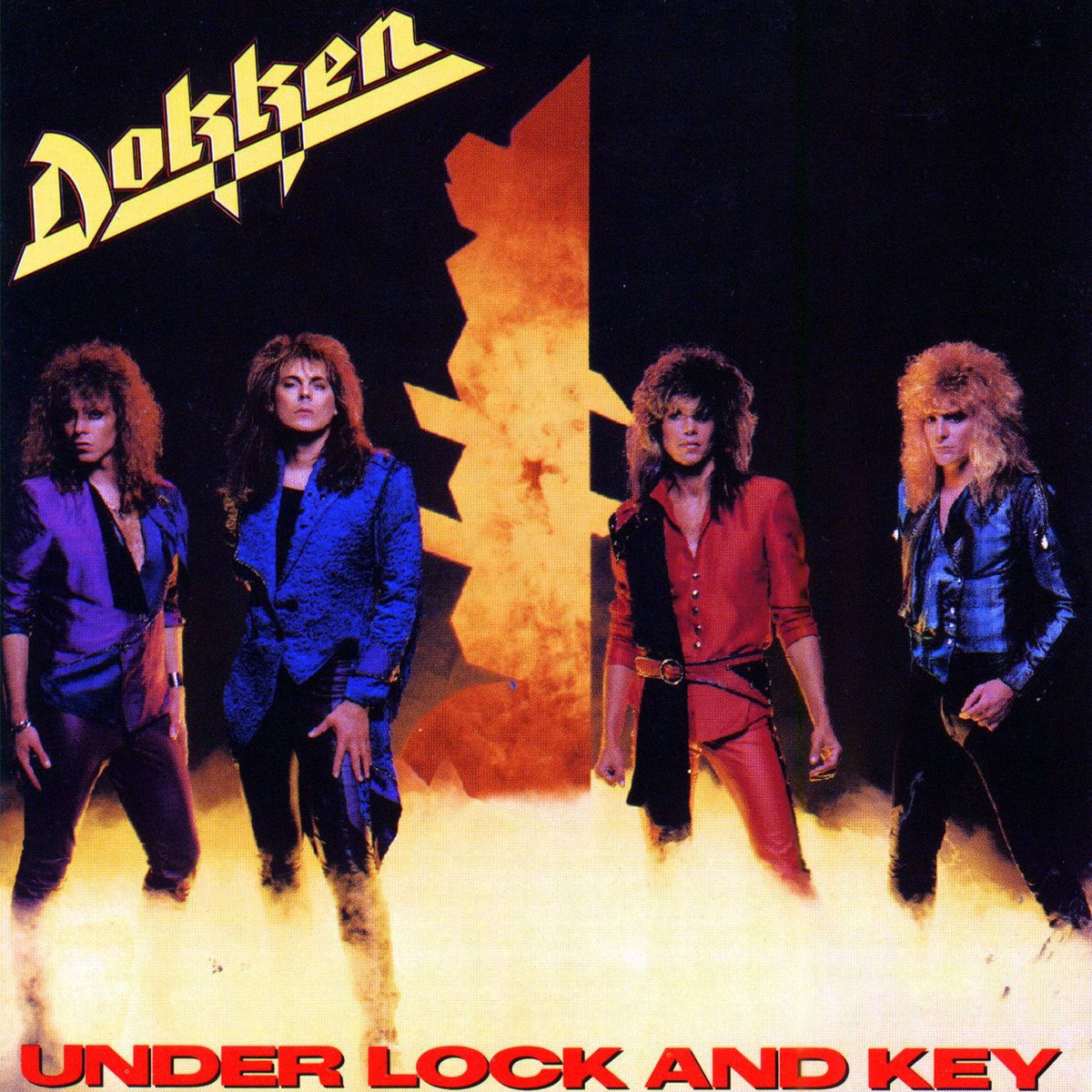 Dokken – Under Lock And Key vinyl record cover
