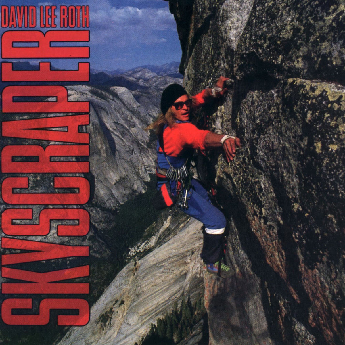 David Lee Roth – Skyscraper vinyl cover