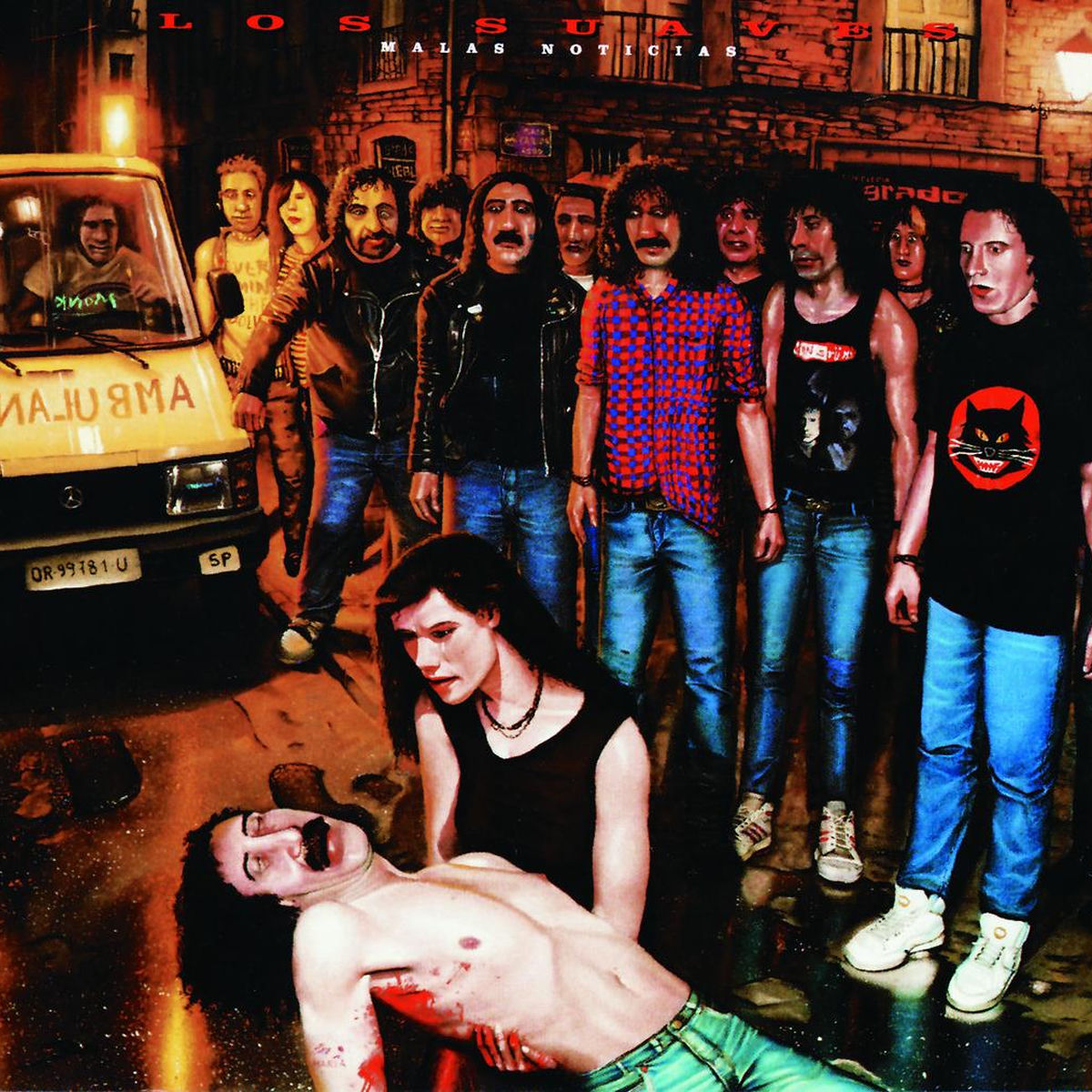 Los Suaves – Malas Noticias -Reissue- vinyl record cover