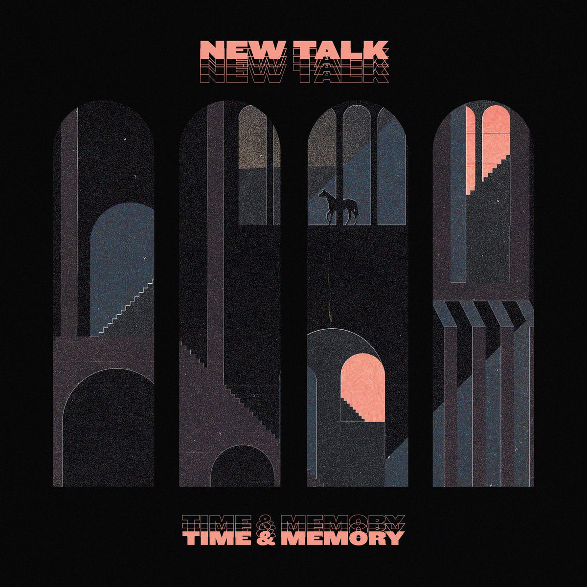 New Talk – Time & Memory vinyl record cover
