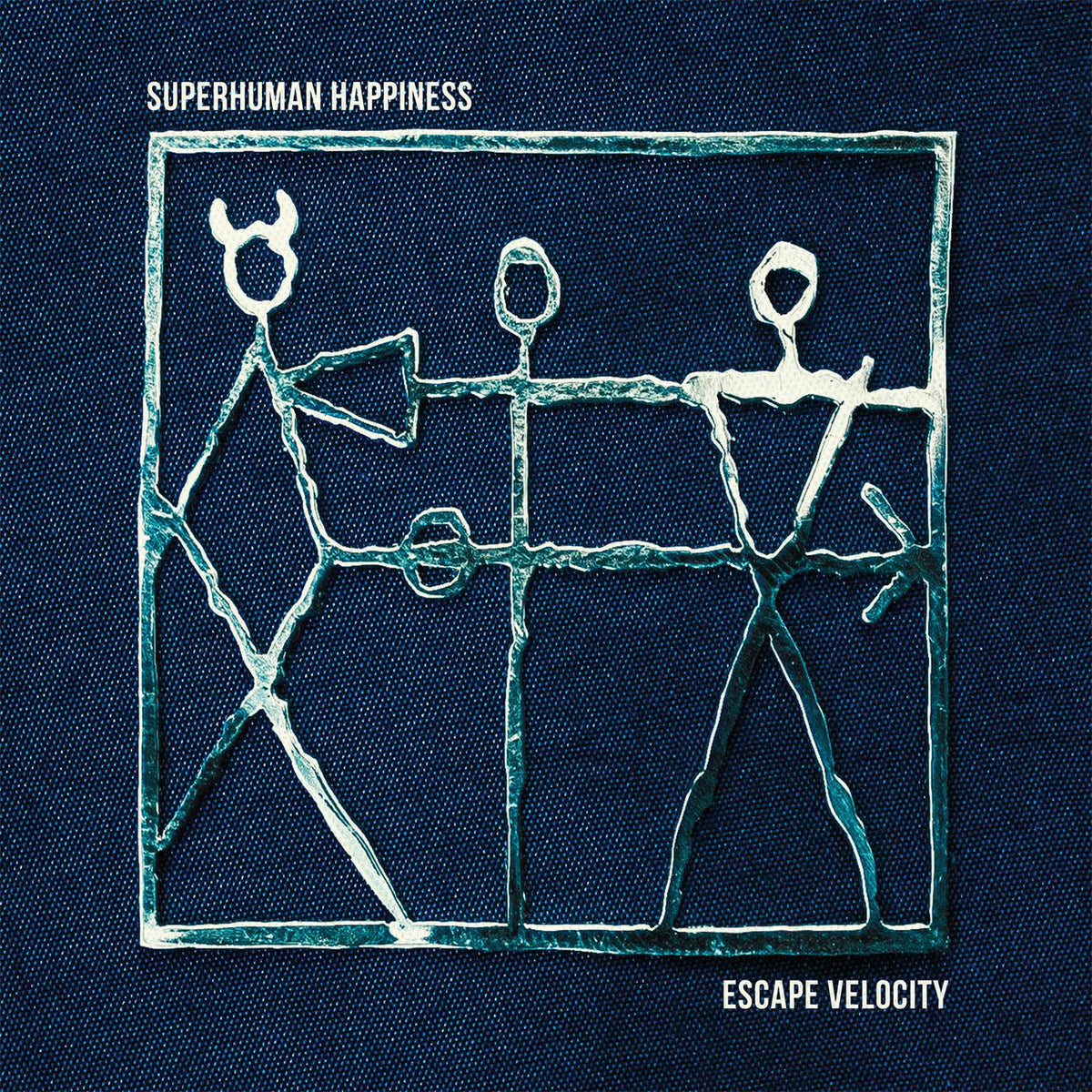 Superhuman Happiness – Escape Velocity vinyl record cover