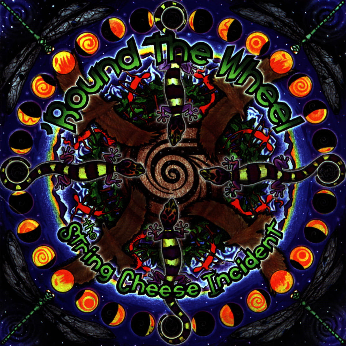String Cheese Incident – Round The Wheel (2LP 180G) vinyl record cover