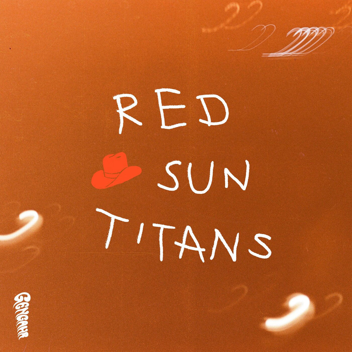 Gengahr – Red Sun Titans vinyl record cover