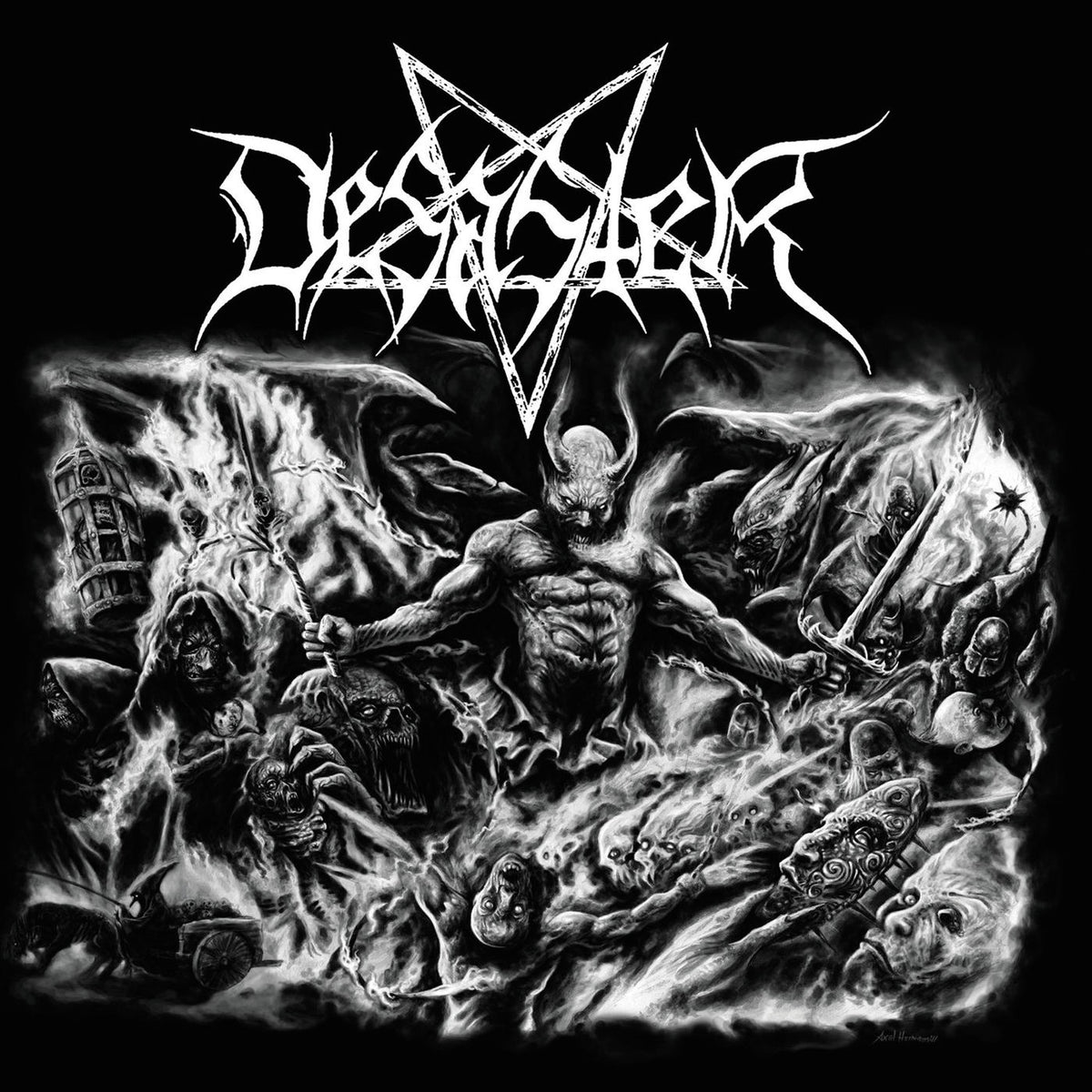 Desaster – The Arts of Destruction vinyl record cover