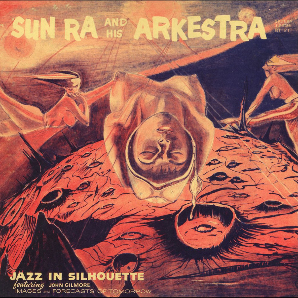 Sun Ra – Jazz In Silhouette vinyl record cover