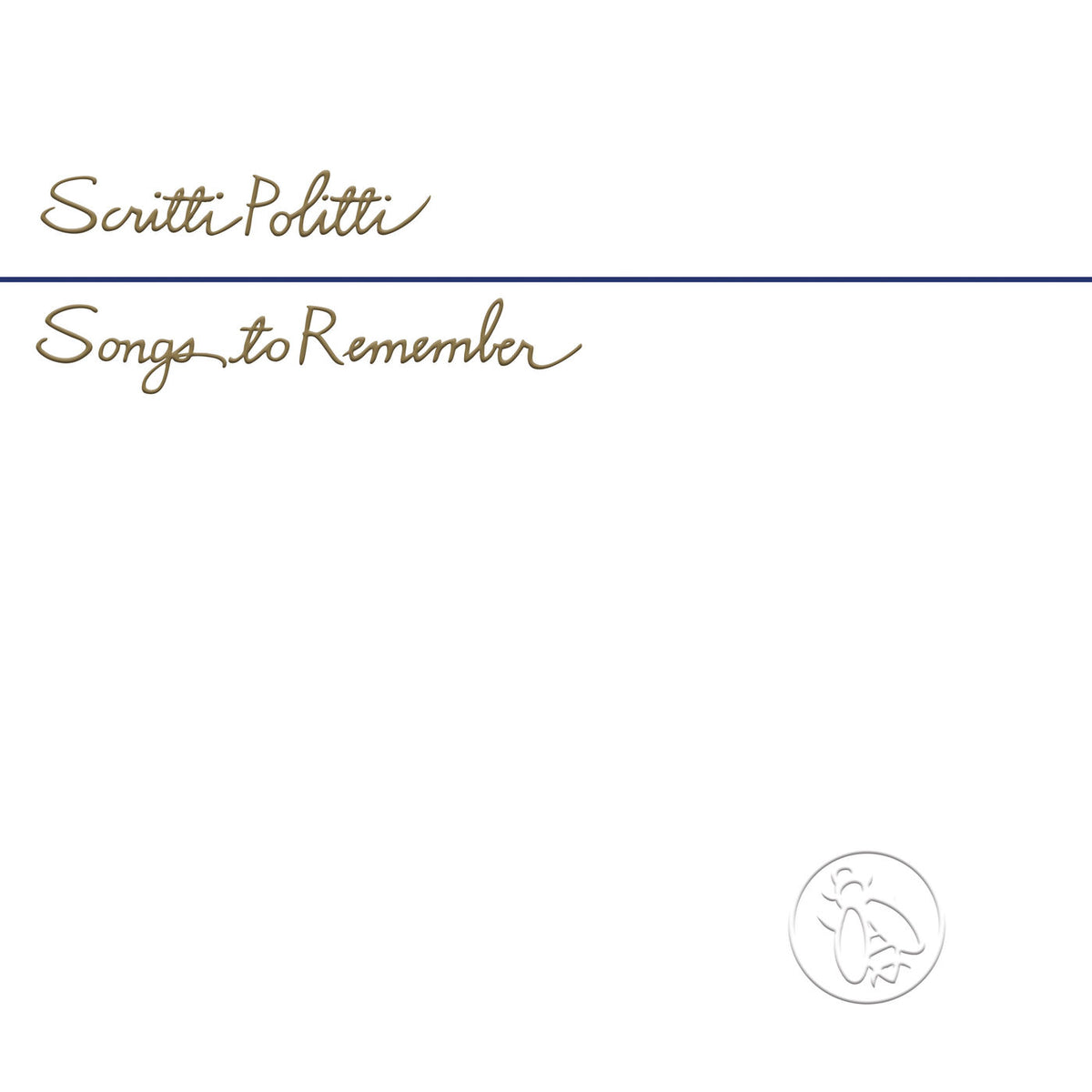 Scritti Politti – Songs to Remember (2026 Remaster) vinyl record cover