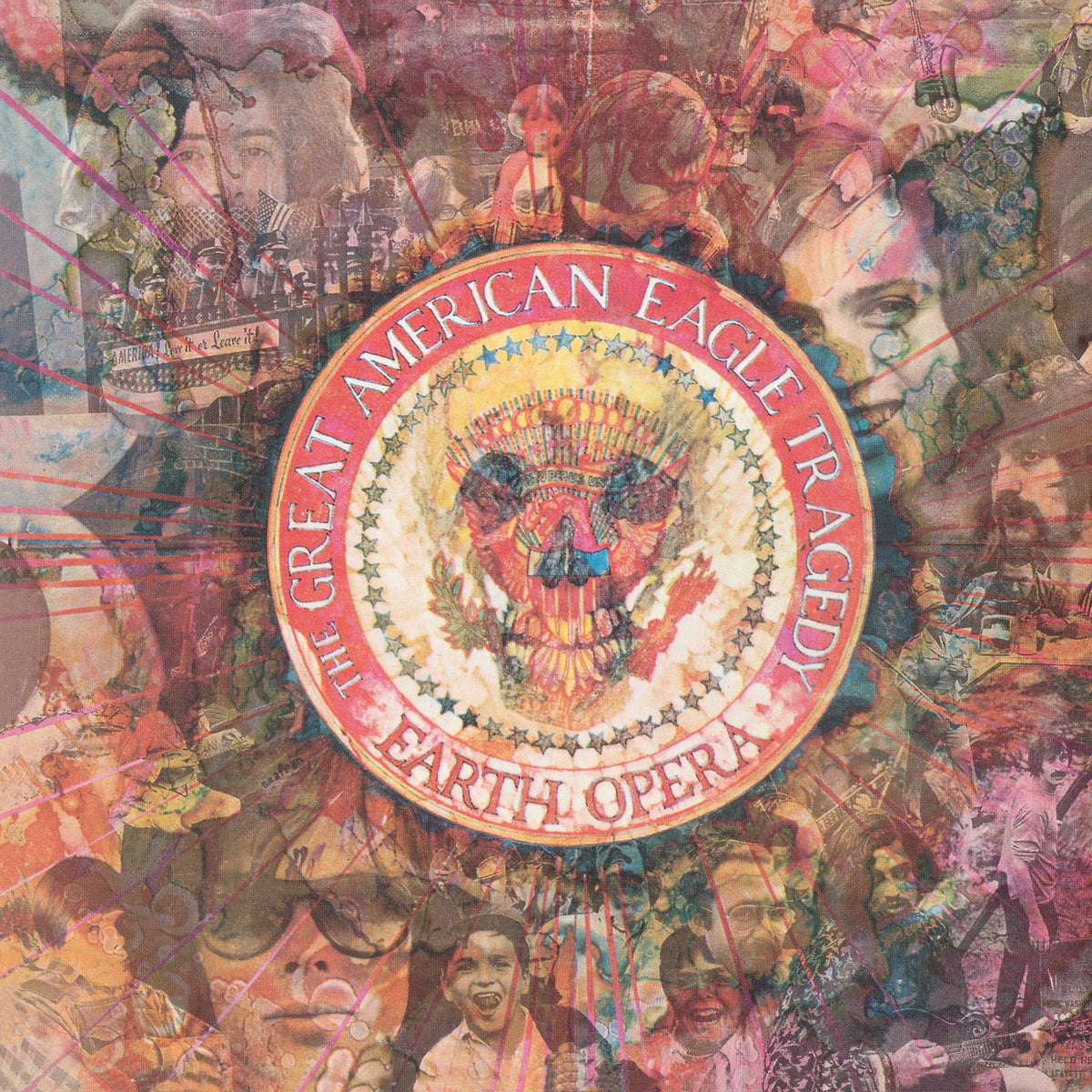Earth Opera – American Eagle Tragedy vinyl record cover
