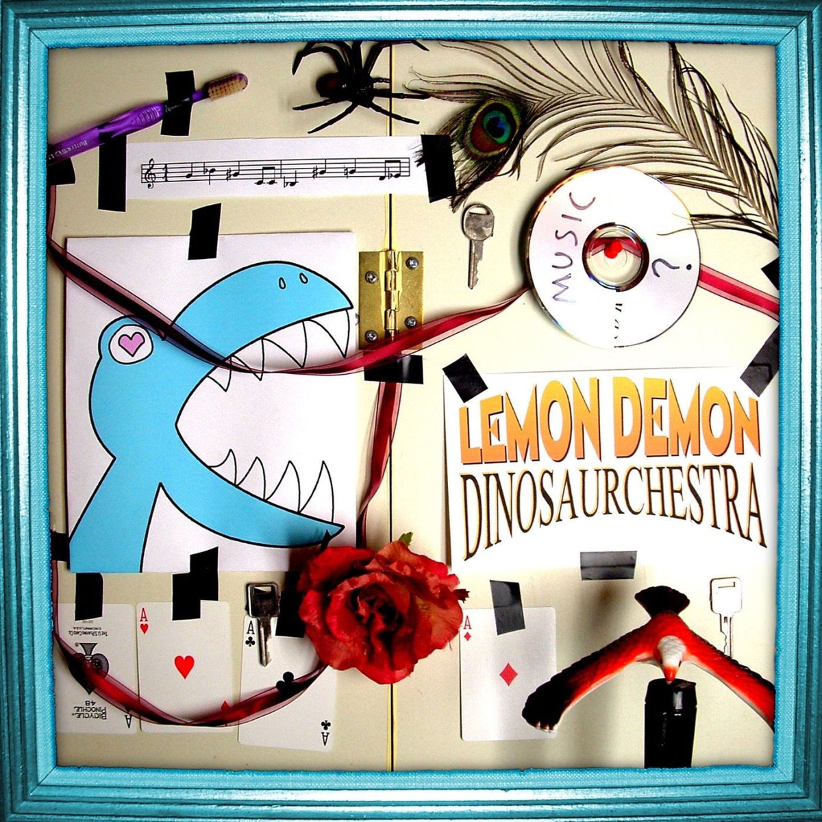 Lemon Demon – Dinosaurchestra (2LP) vinyl record cover