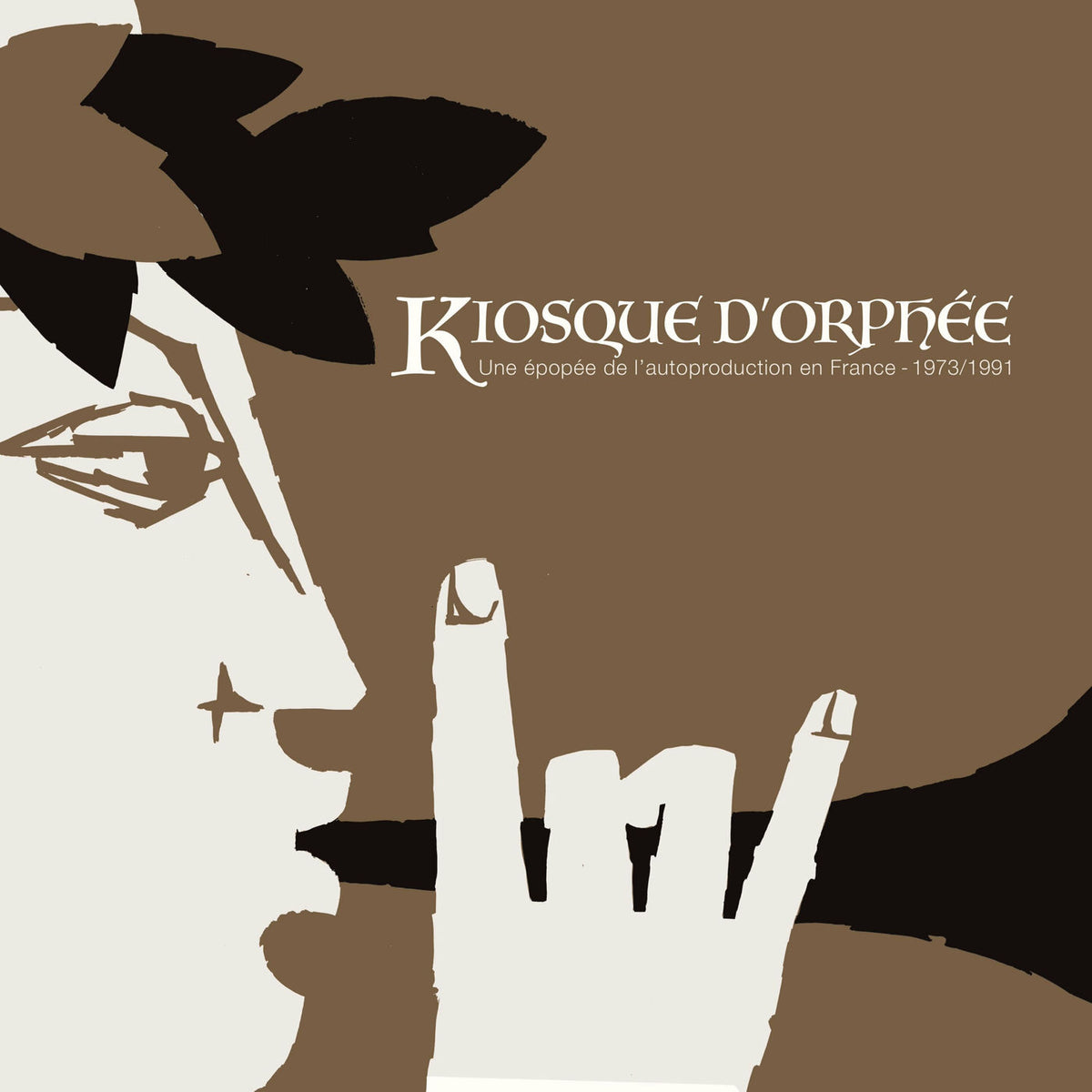 Various Artists – Kiosque d'Orphée – Une épopée de l'autoproduction en France vinyl cover
