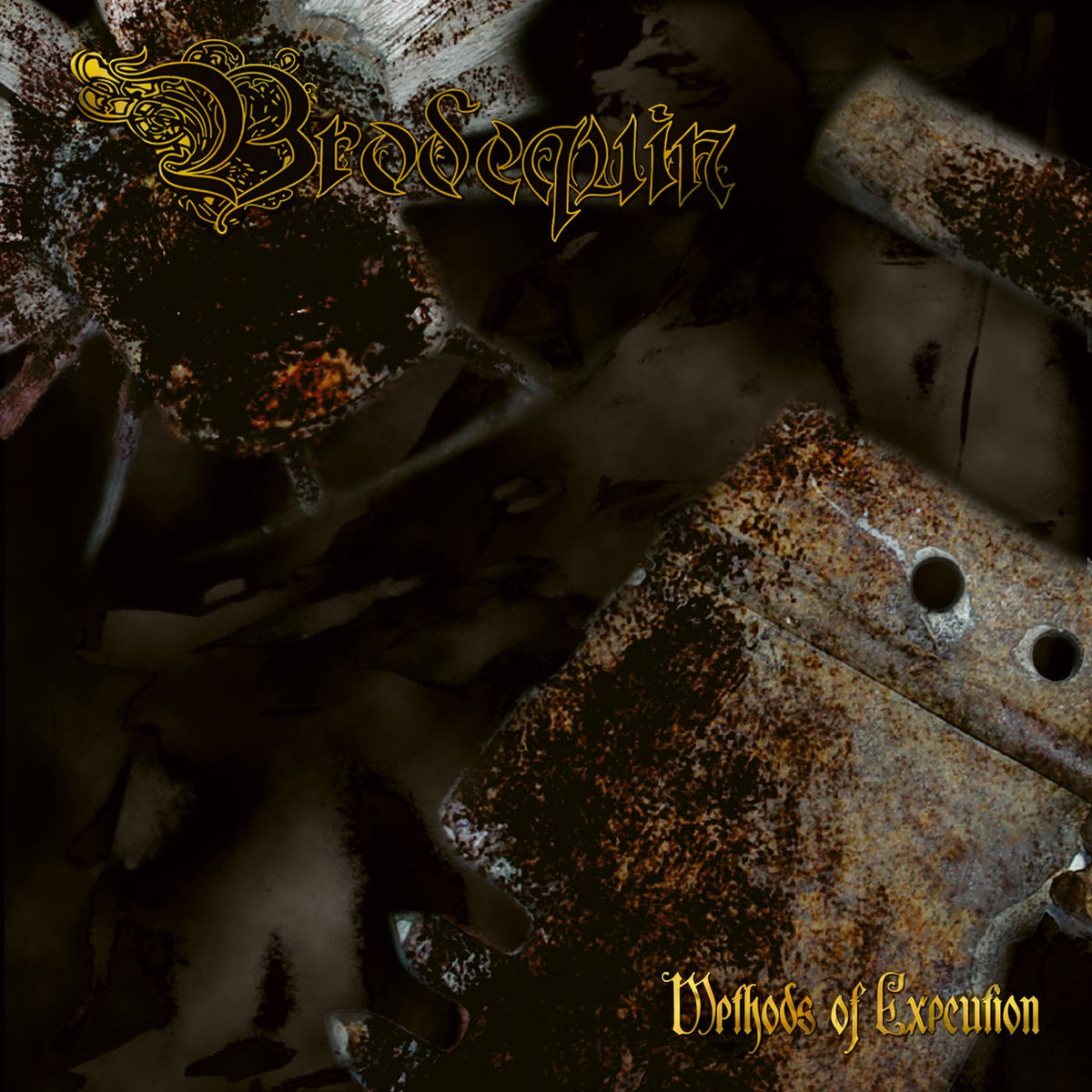 Brodequin – Methods Of Execution (GOLD VINYL) vinyl record cover
