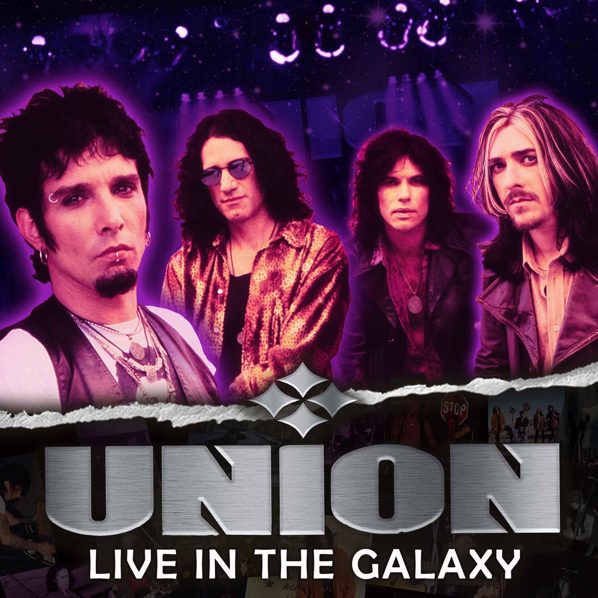 Union – Live in the Galaxy vinyl record cover