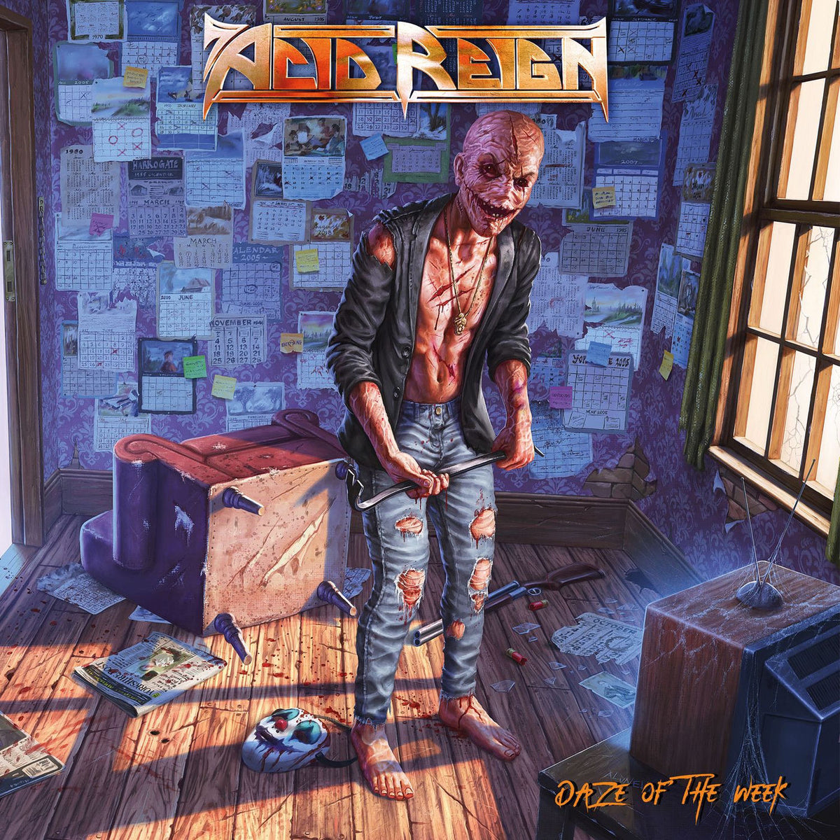 Acid Reign – Daze of the Week vinyl record cover