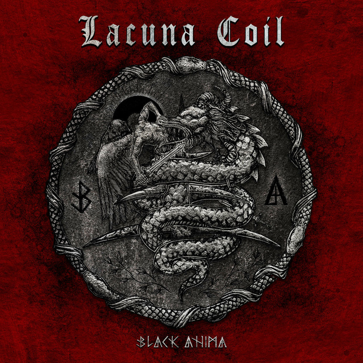 Lacuna Coil – Black Anima vinyl record cover