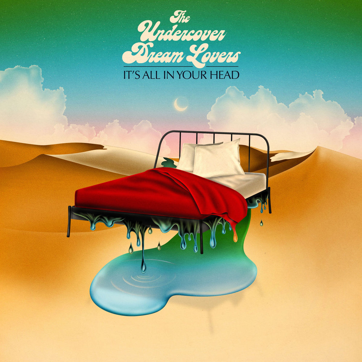 Undercover Dream Lovers – It'S All In Your Head vinyl record cover