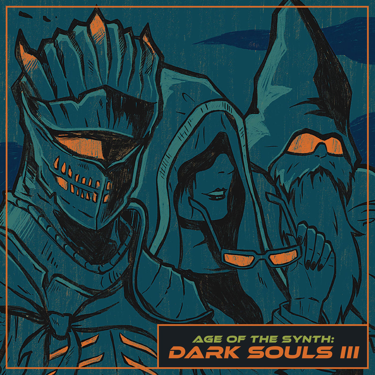 Cthulhuseeker – Age Of The Synth: Dark Souls Iii - O.S.T. vinyl record cover