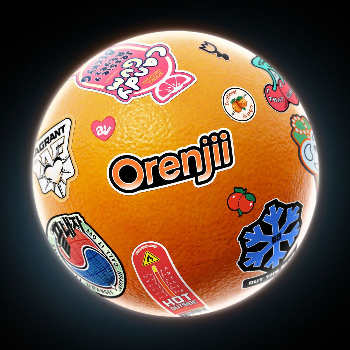 Emotional Oranges – Orenjii vinyl record cover