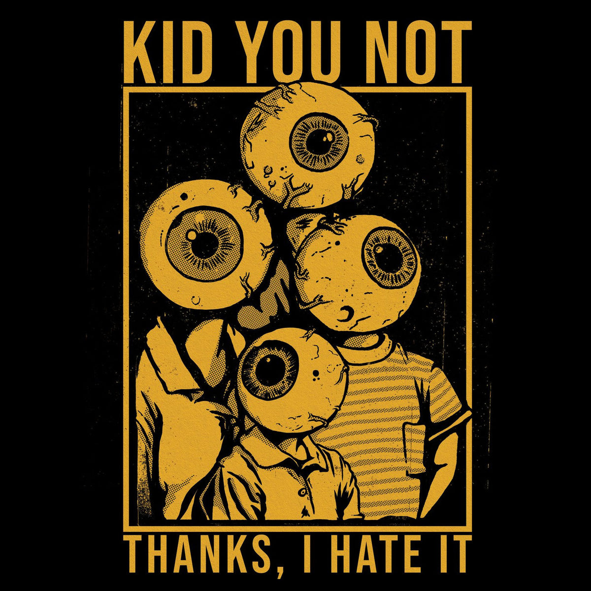 Kid You Not – Thanks I Hate It vinyl record cover