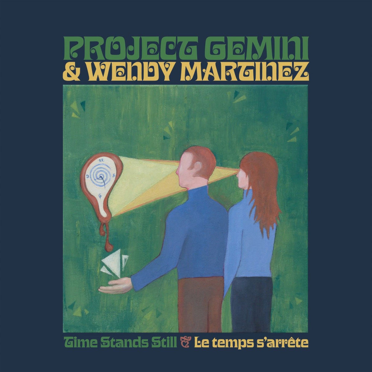Project Gemini – Time Stands Still / Le temps s'arrête vinyl cover