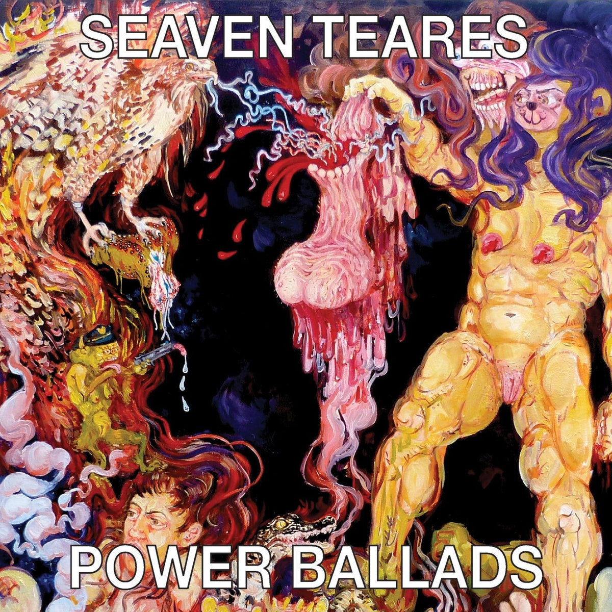 Seaven Teares – Power Ballads vinyl record cover
