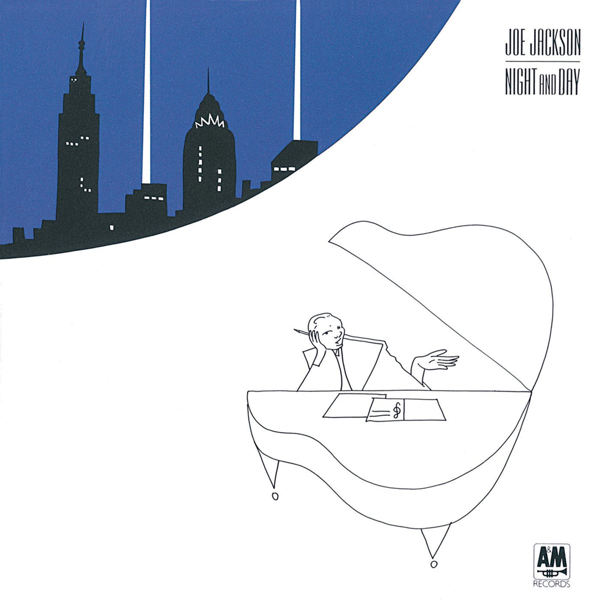 Joe Jackson – Night & Day vinyl record cover