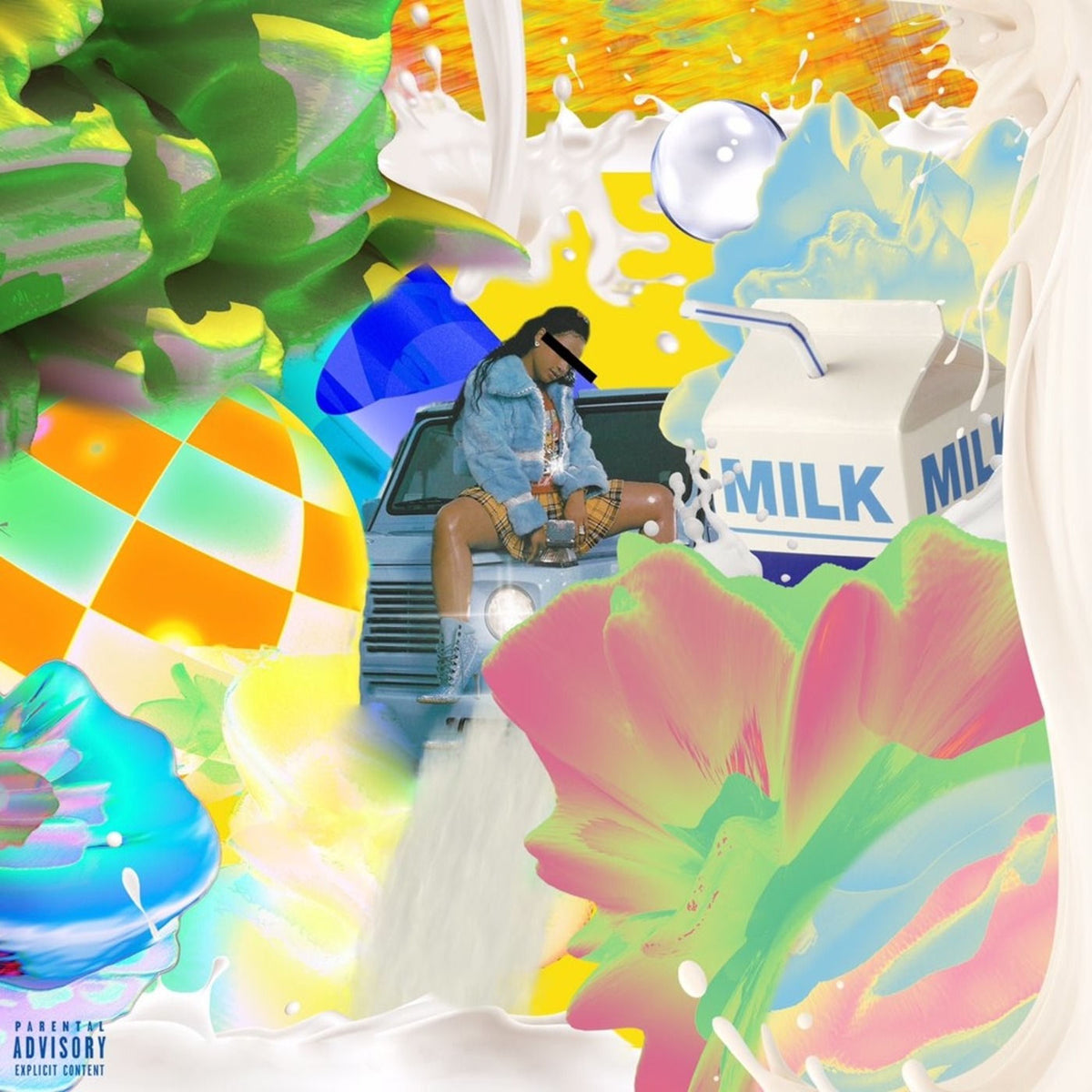Icytwat – MILK vinyl record cover