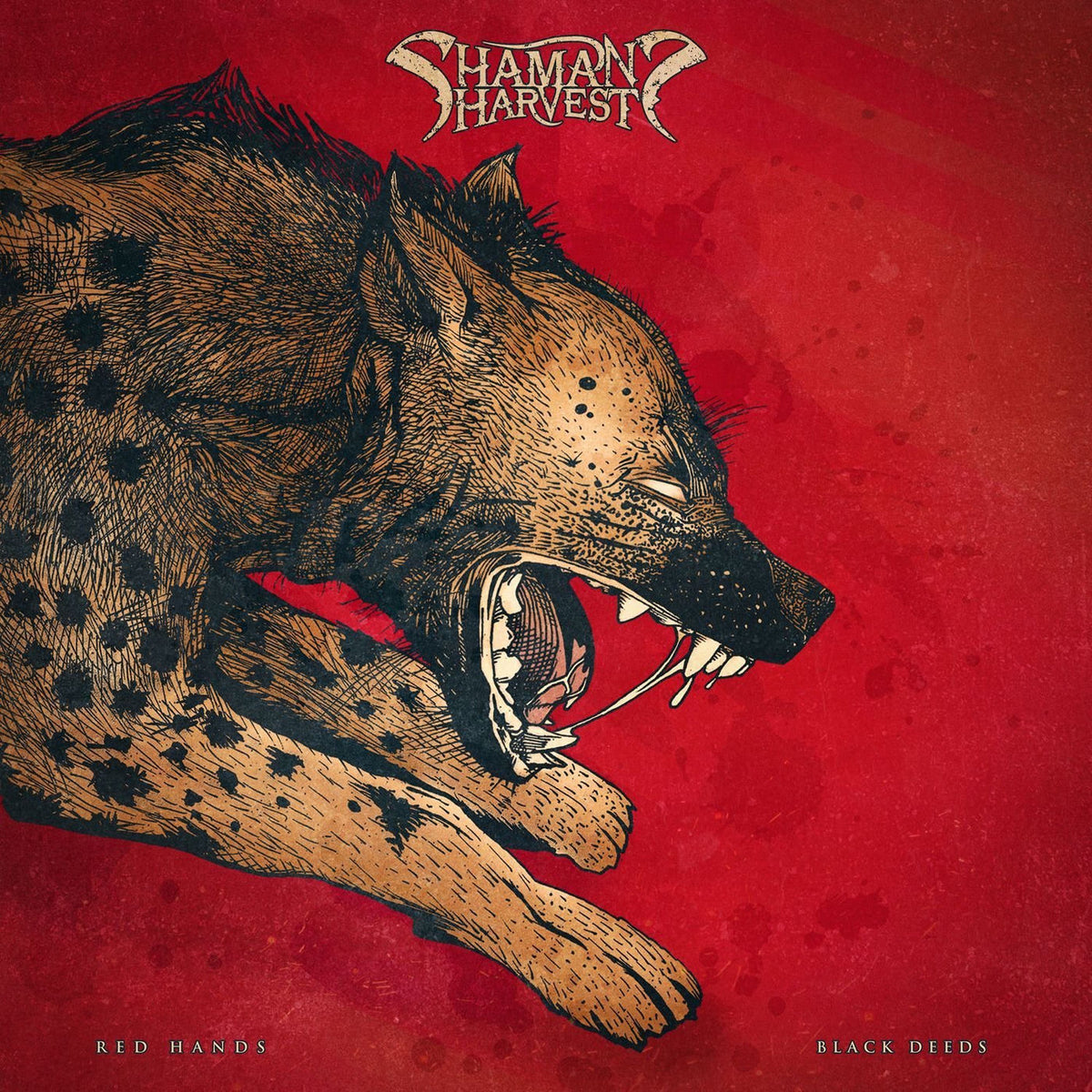 Shamans Harvest – Red Hands Black Deeds vinyl record cover