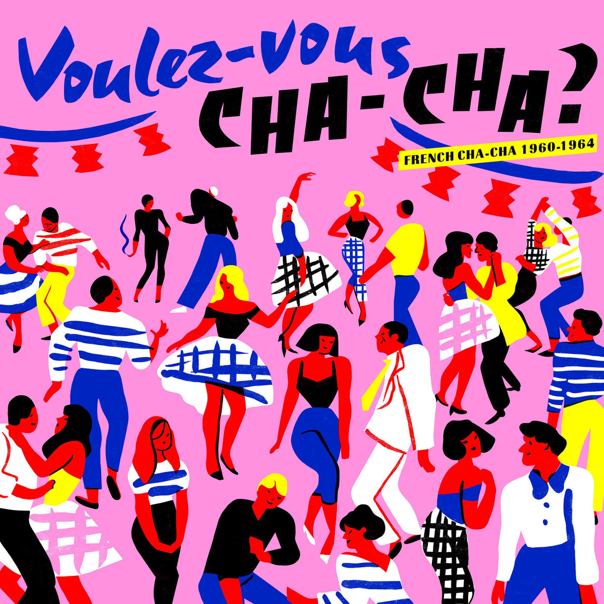 Various Artists – Voulez Vous Cha Cha vinyl record cover