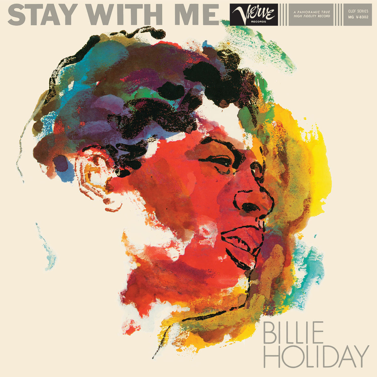 Billie Holiday – Stay With Me vinyl record cover