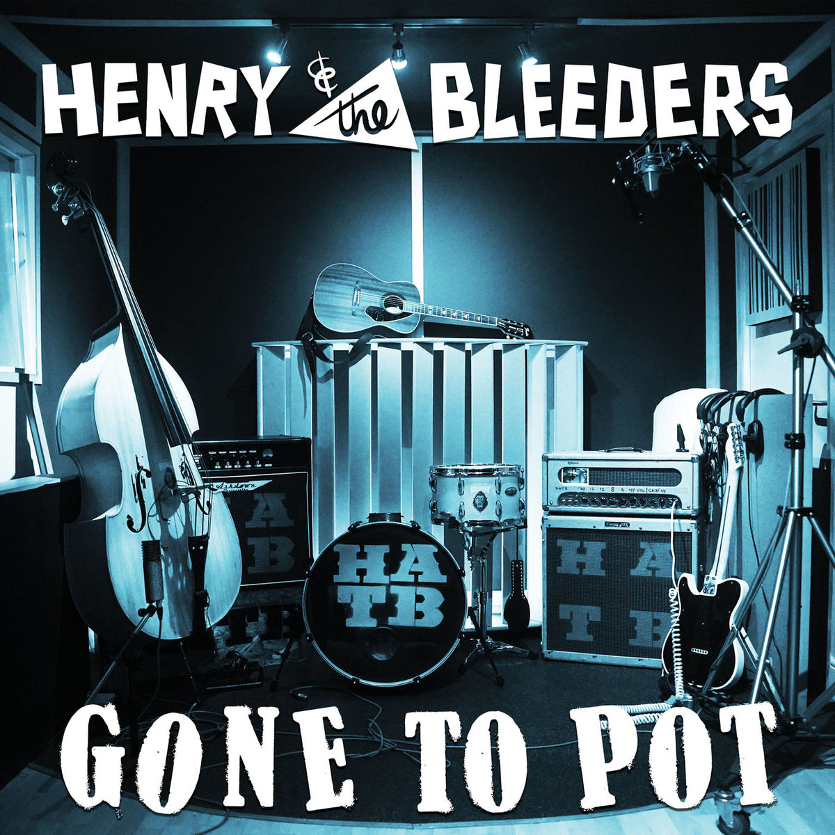 Henry and The Bleeders – Gone to Pot vinyl record cover