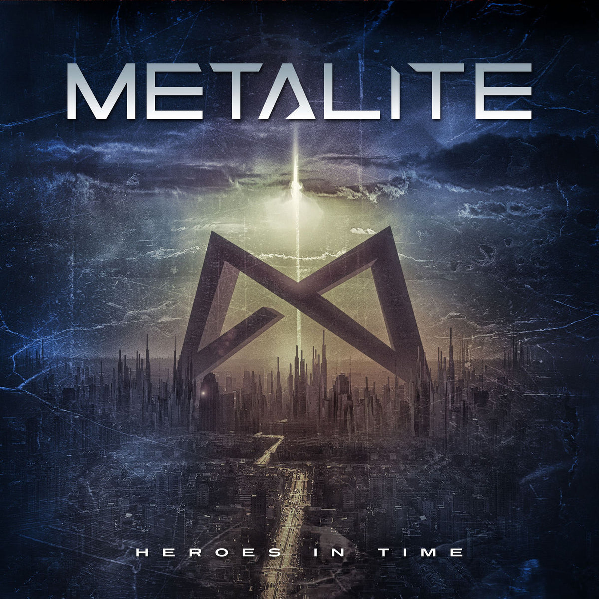 Metalite – Heroes In Time vinyl record cover