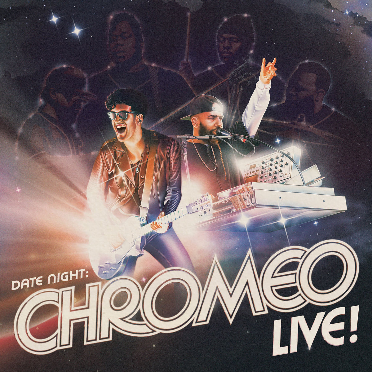 Chromeo – Date Night: Chromeo Live! vinyl cover