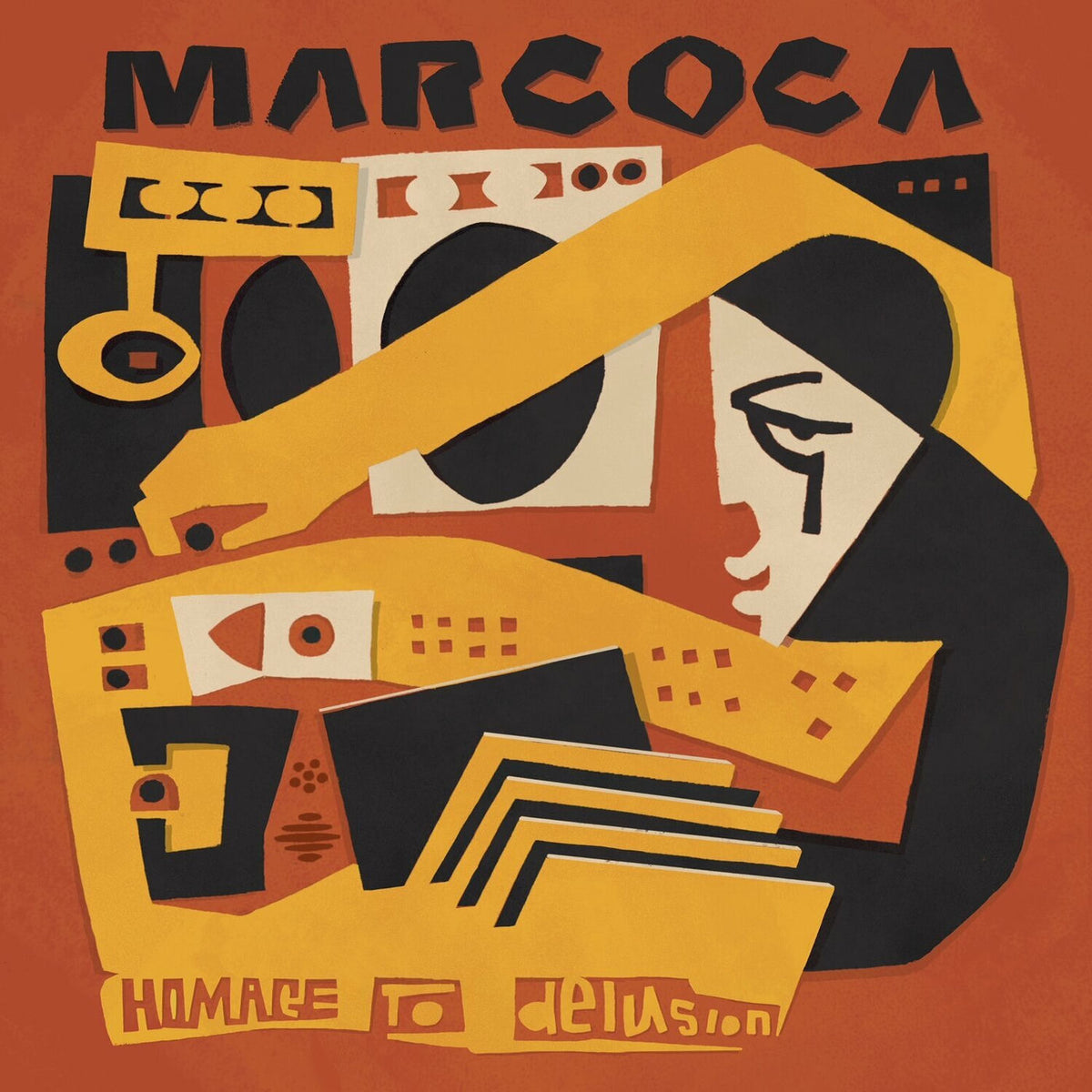 Marcoca – Homage to Delusion vinyl record cover