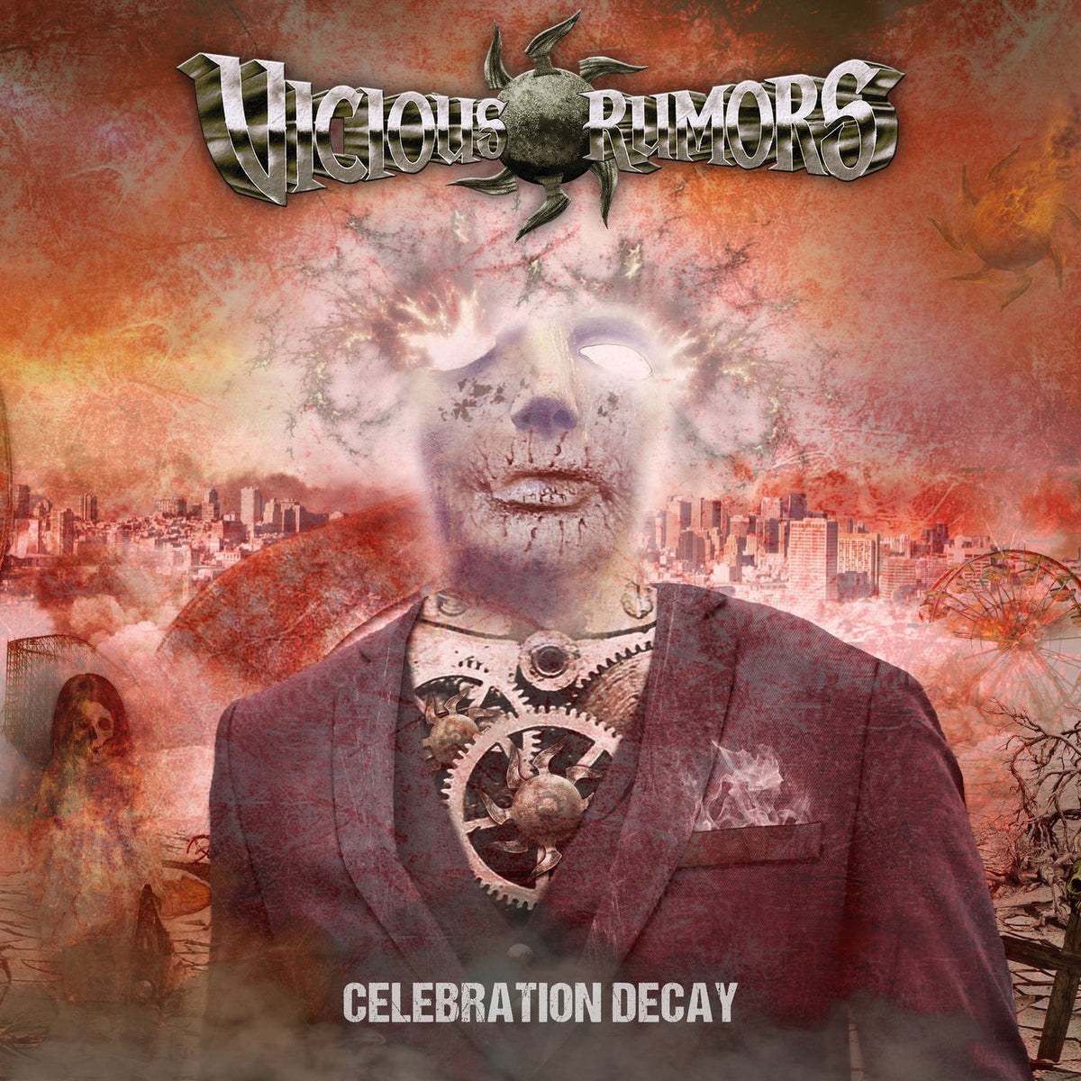 Vicious Rumors – Celebration Decay (2LP) vinyl record cover