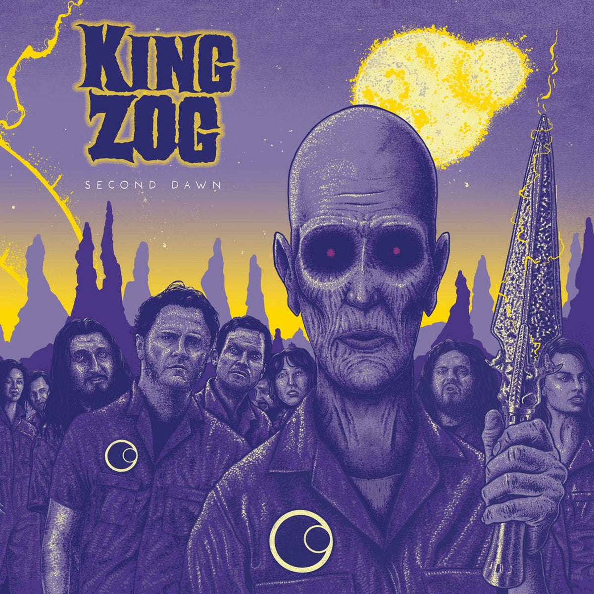 King Zog – Second Dawn vinyl record cover