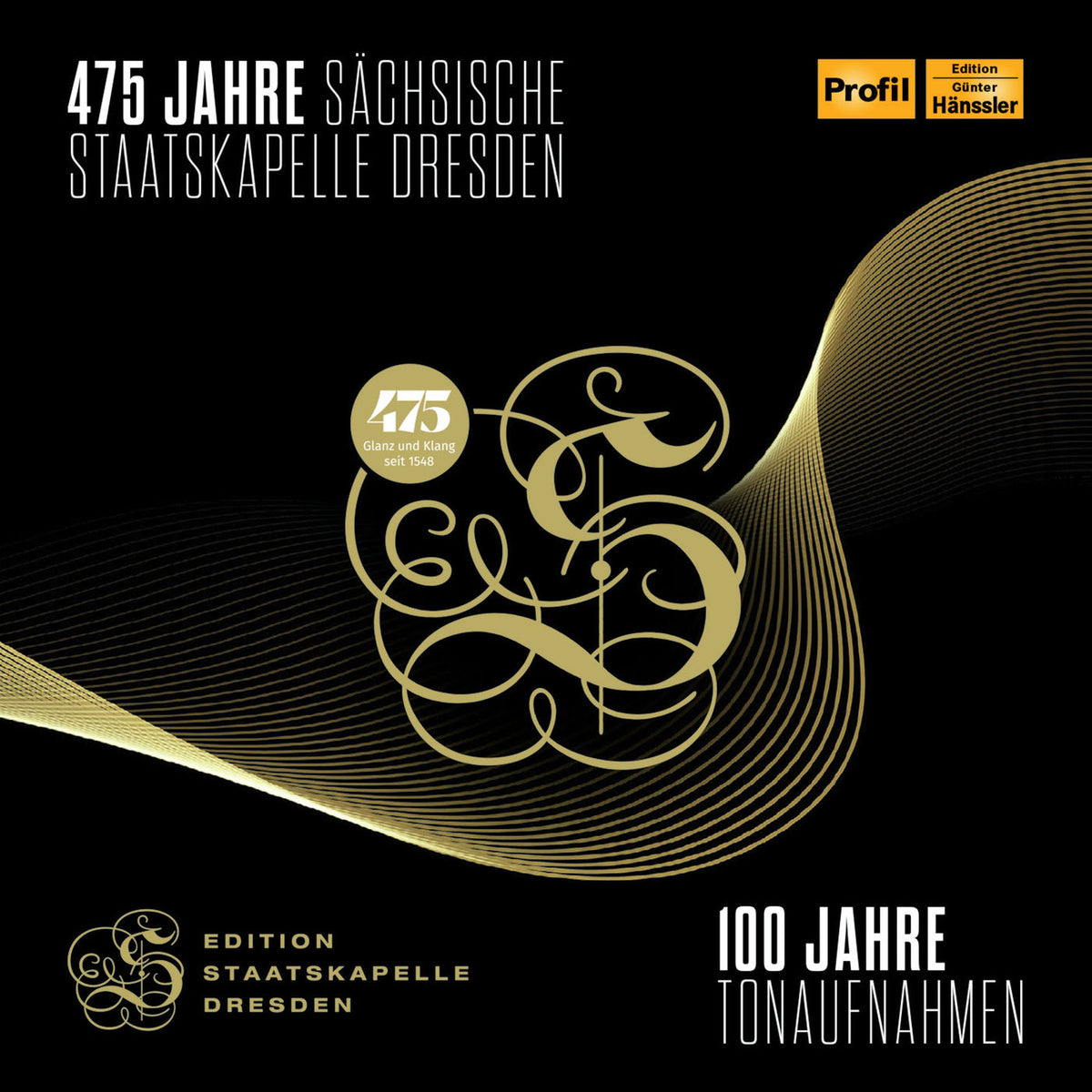 Staatskapelle Dresden – 475 Jahre Sächsische Staatskapelle Dresden (Live) vinyl cover