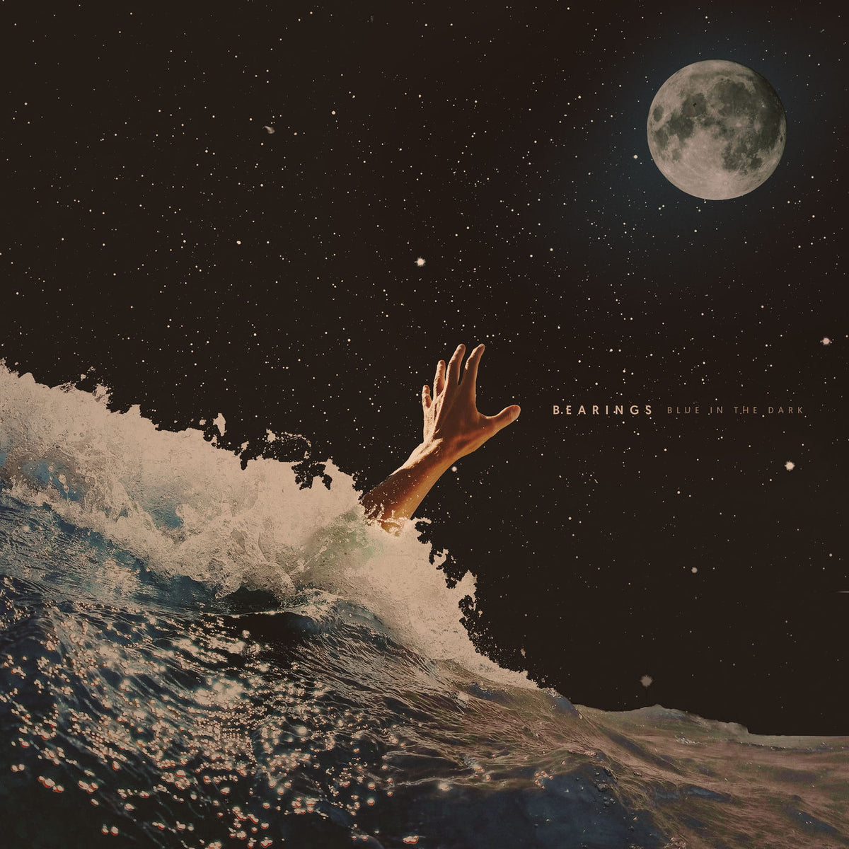 Bearings – Blue in the Dark vinyl record cover
