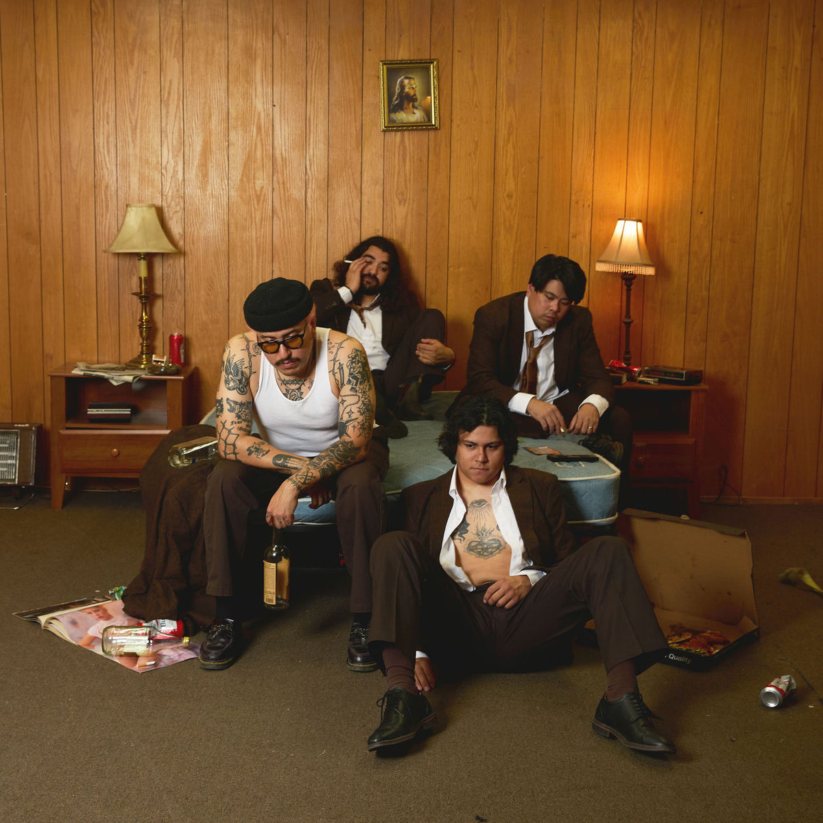 Death Lens – What's Left Now vinyl record cover