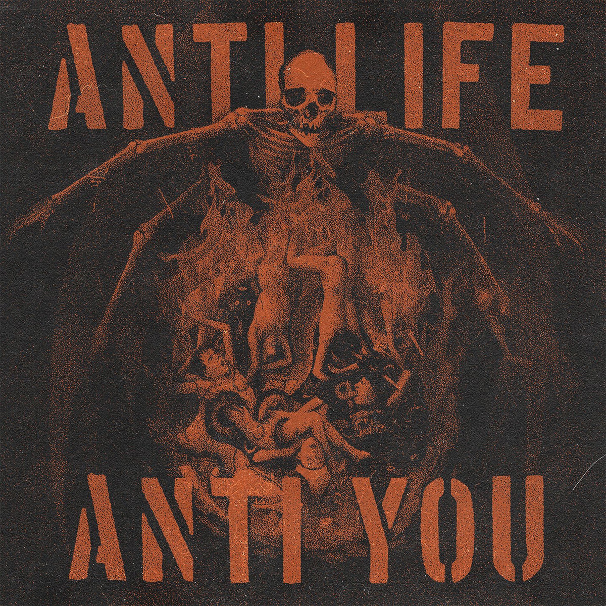 Dead End Tragedy – Anti Life Anti You vinyl record cover