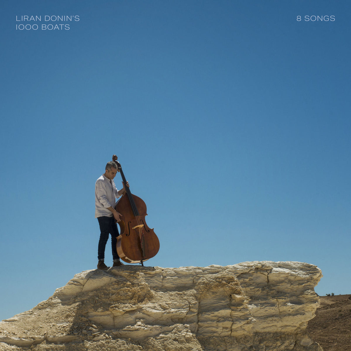 Liran Donin – 8 Songs vinyl record cover