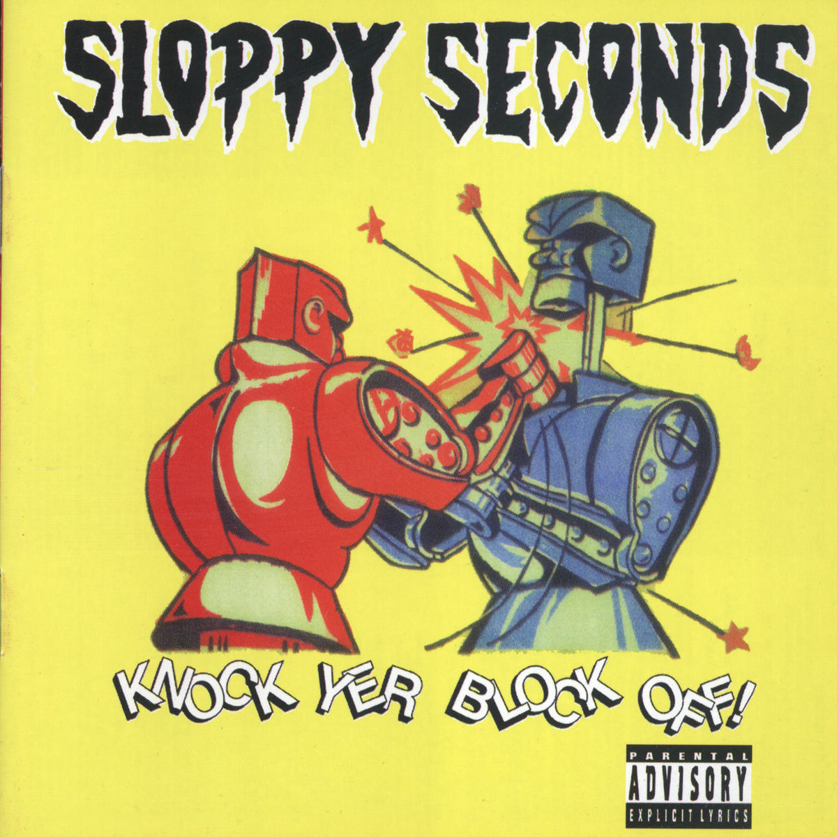 Sloppy Seconds – Knock Yer Block Off vinyl record cover