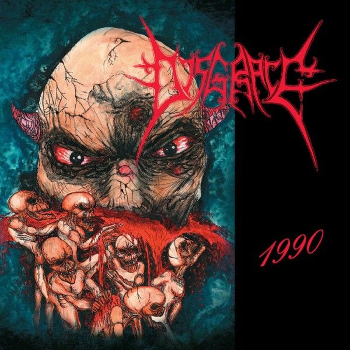 Disgrace – 1990 vinyl record cover